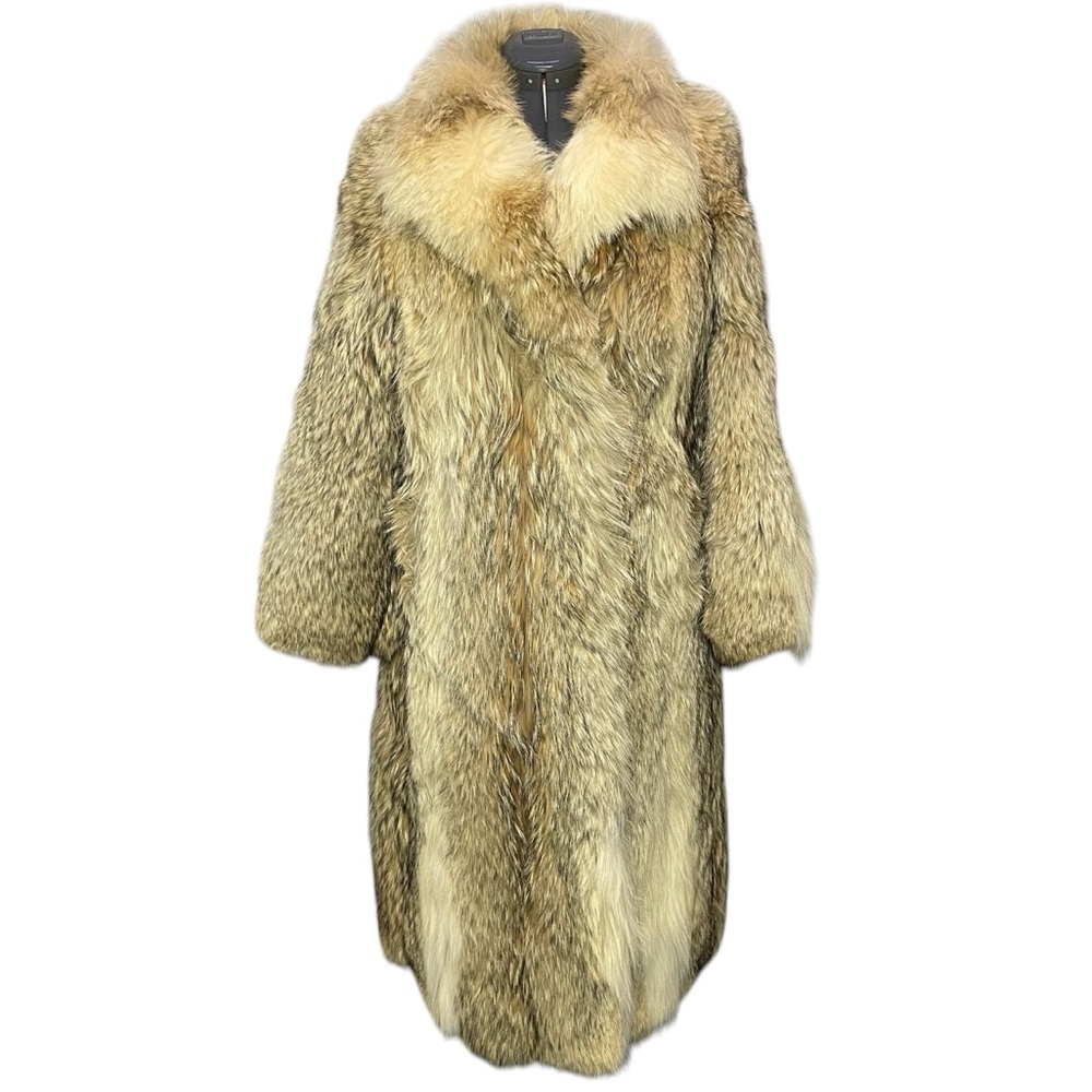 Luxurious Tan Fur Coat